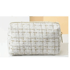 White Make Up Bag