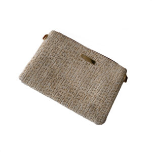 Woven Beige Bag