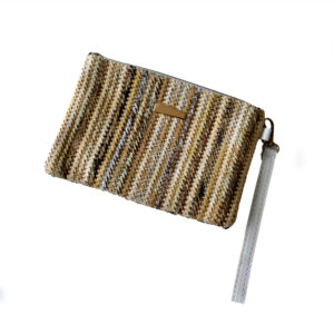 Woven Bag Striped Brown/Beige