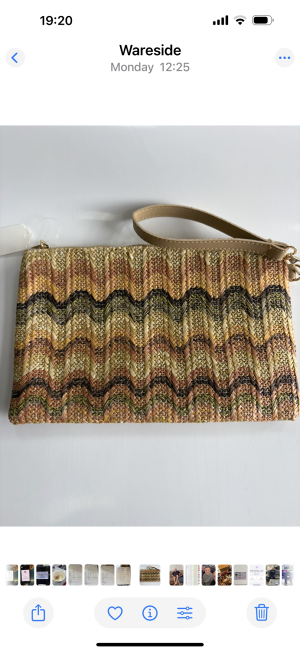 Woven Bag Brown/Beige