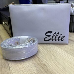 Boutique Soft Grey Soft Cross Body Bag