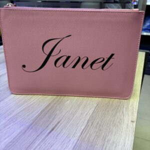 Boutique Accessory Pouch With Name