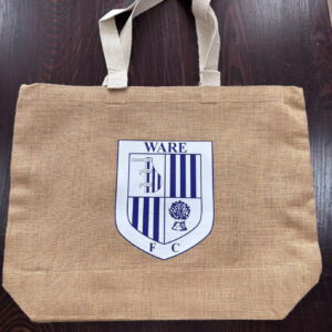 Ware FC Large Jute Natural Shopper Bag